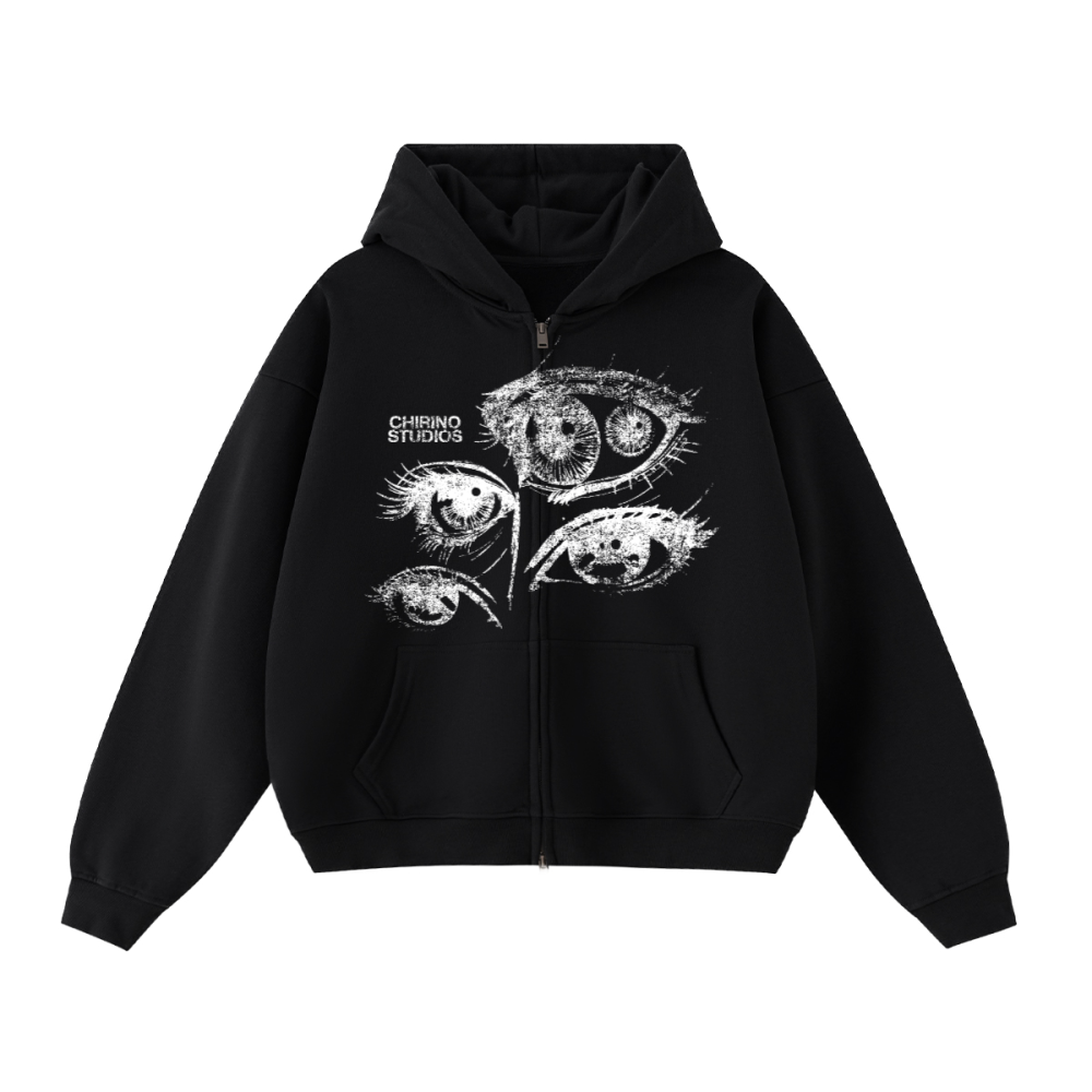 PERSPECTIVE DOUBLE ZIP UP (460 GSM)
