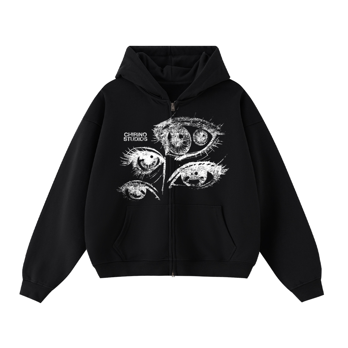 PERSPECTIVE DOUBLE ZIP UP (460 GSM)