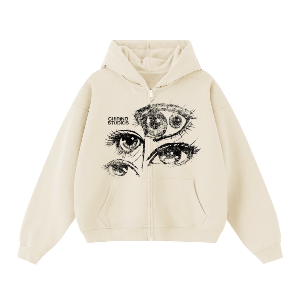 PERSPECTIVE DOUBLE ZIP UP (460 GSM)