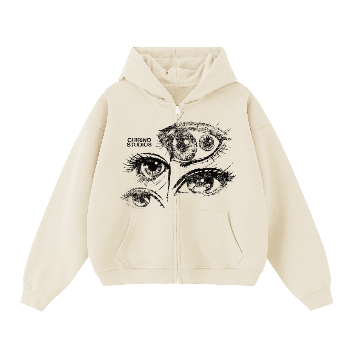 PERSPECTIVE DOUBLE ZIP UP (460 GSM)