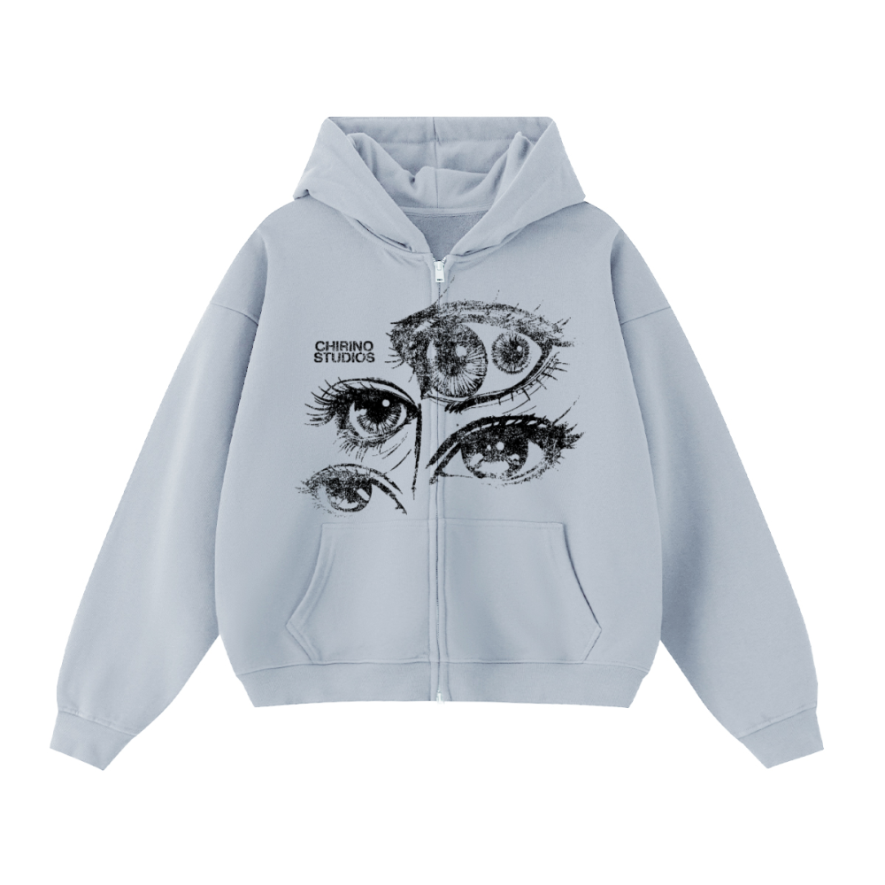 PERSPECTIVE DOUBLE ZIP UP (460 GSM)