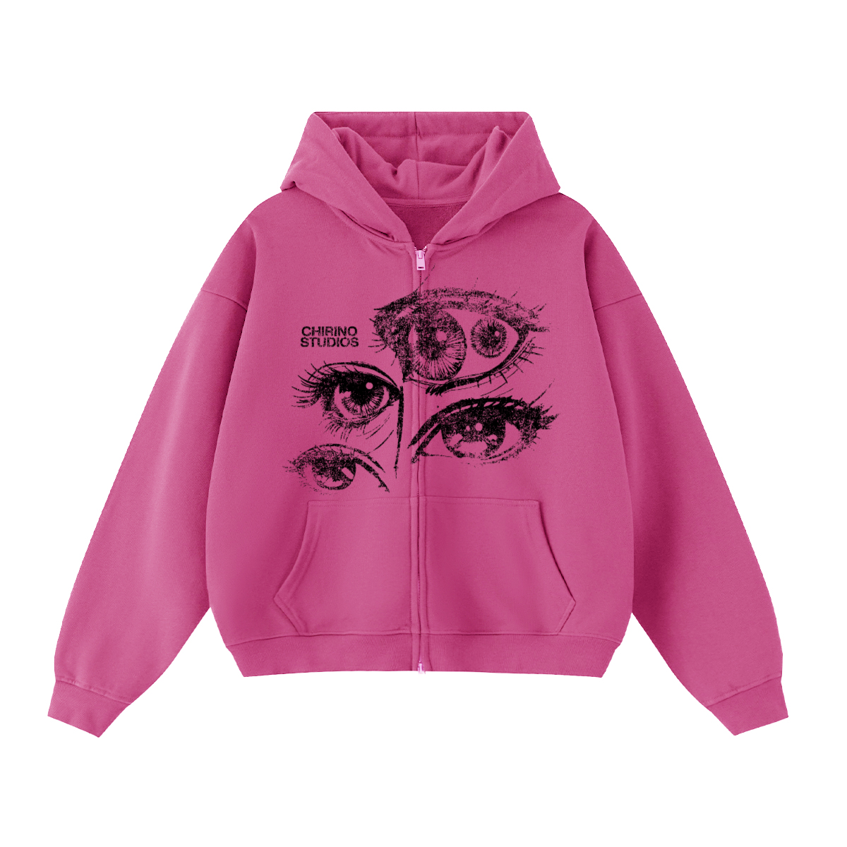 PERSPECTIVE DOUBLE ZIP UP (460 GSM)