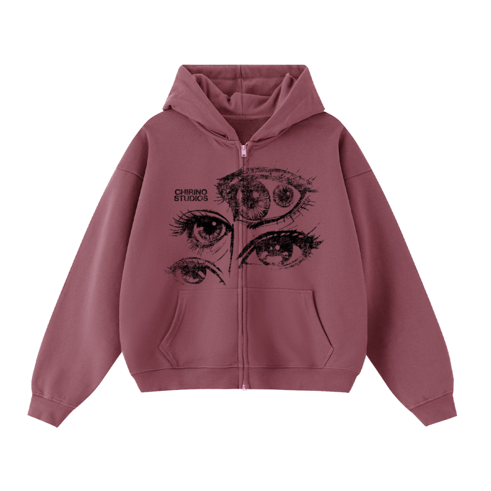PERSPECTIVE DOUBLE ZIP UP (460 GSM)