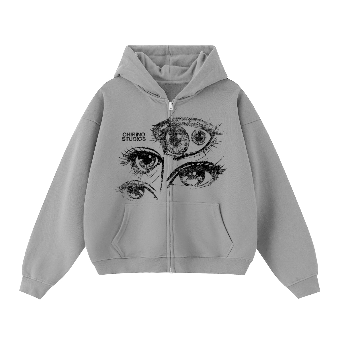 PERSPECTIVE DOUBLE ZIP UP (460 GSM)