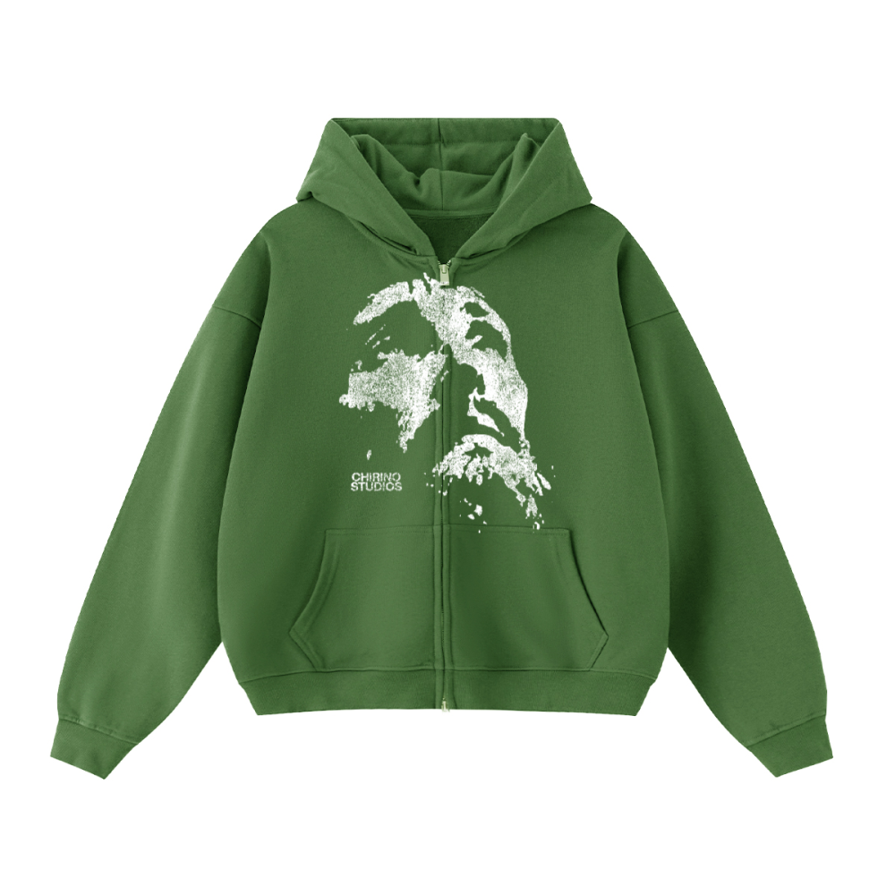 THE REDEEMER DOUBLE ZIP UP (460 GSM)