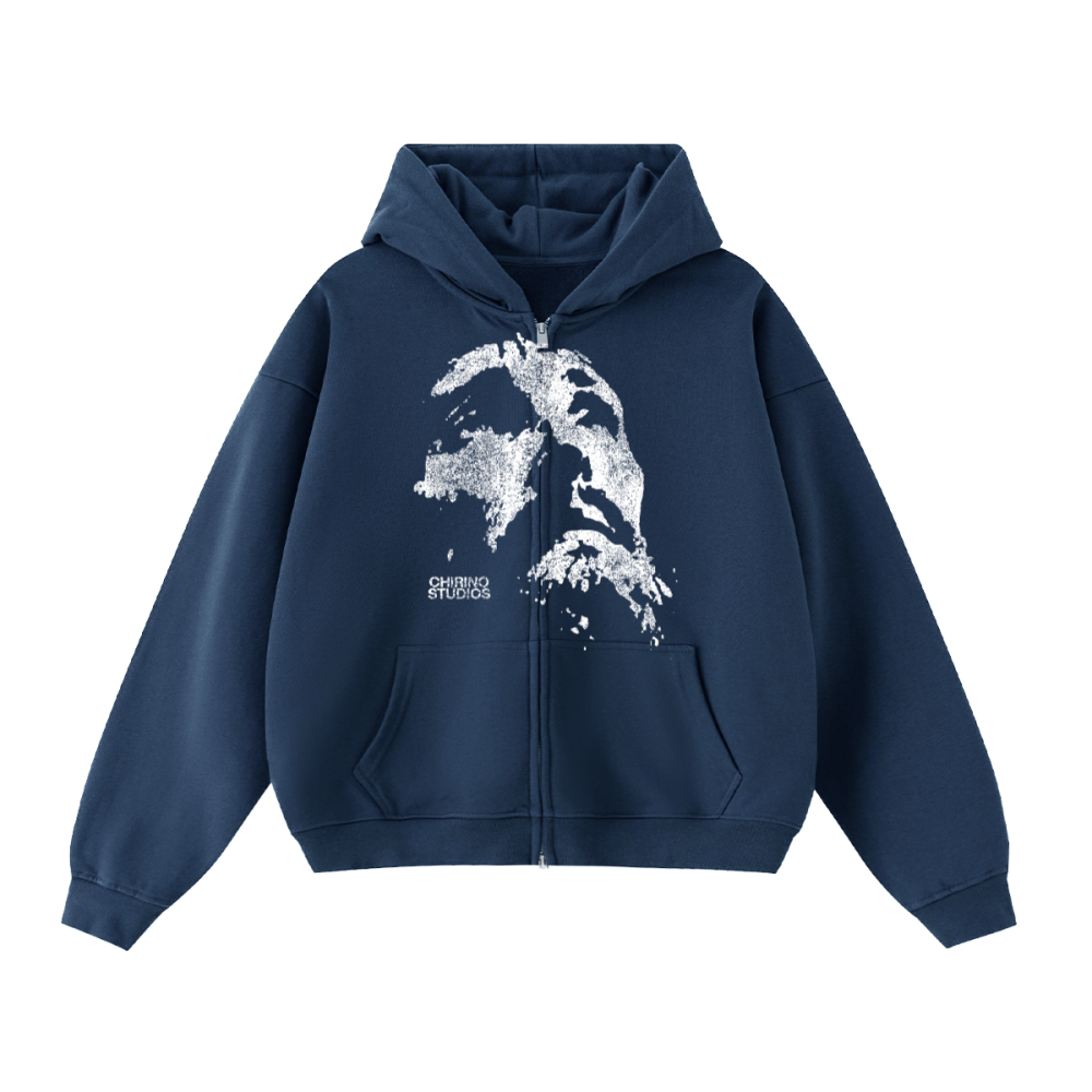 THE REDEEMER DOUBLE ZIP UP (460 GSM)