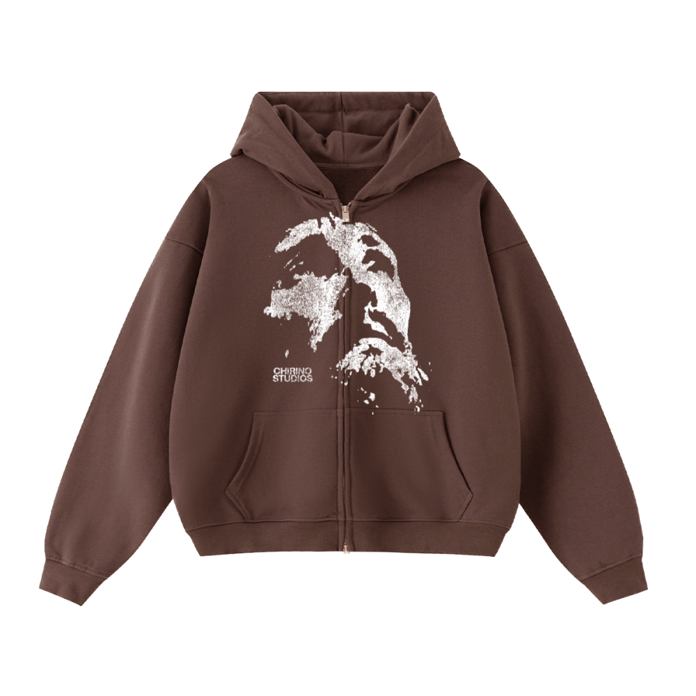 THE REDEEMER DOUBLE ZIP UP (460 GSM)