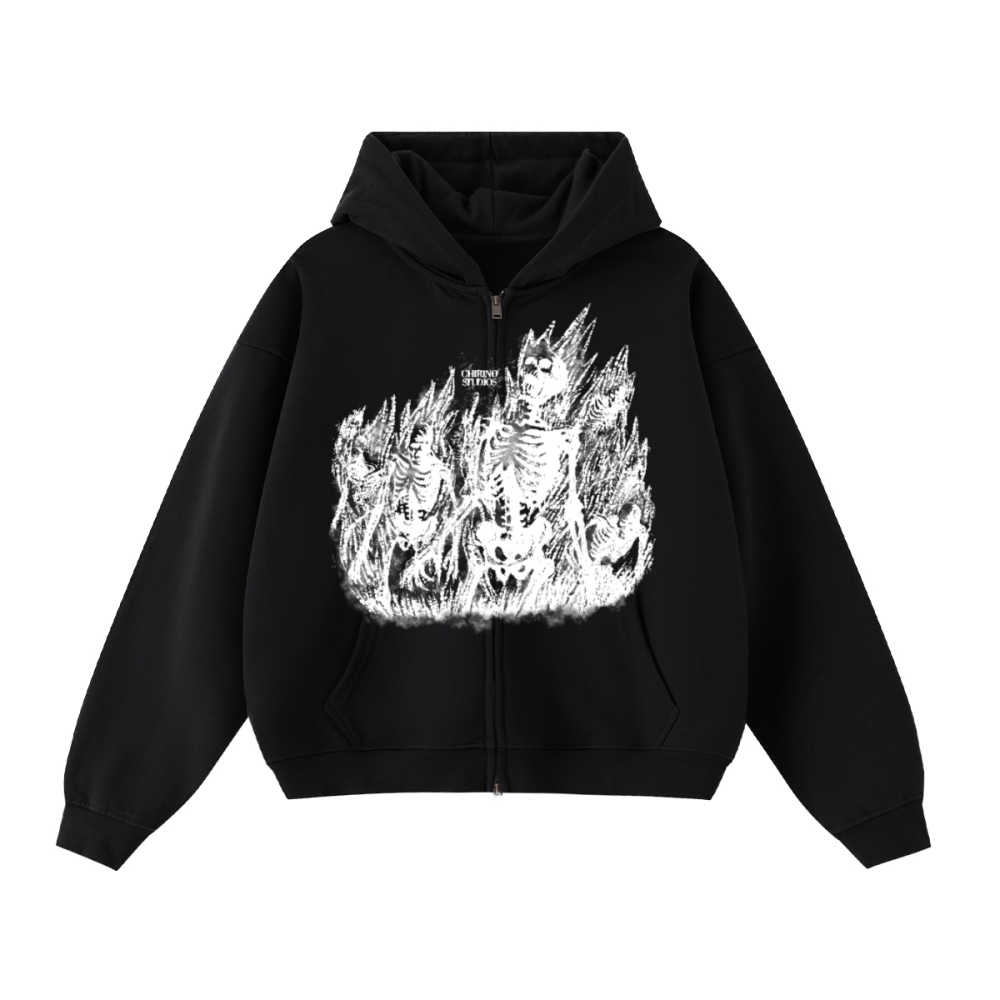 FATE DOUBLE ZIP UP (460 GSM)