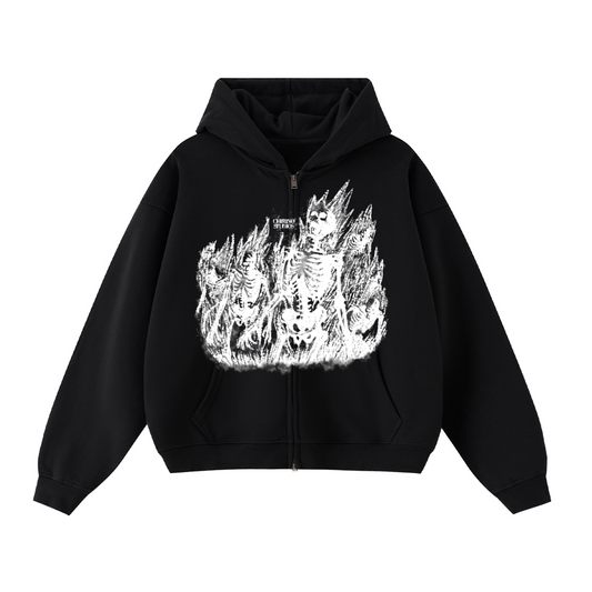 FATE DOUBLE ZIP UP (460 GSM)