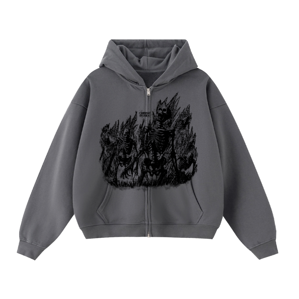 FATE DOUBLE ZIP UP (460 GSM)