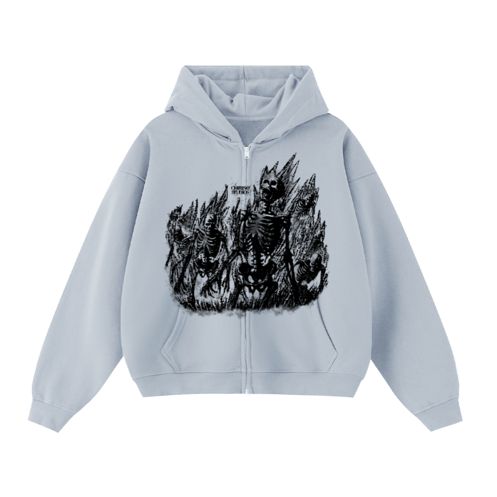 FATE DOUBLE ZIP UP (460 GSM)