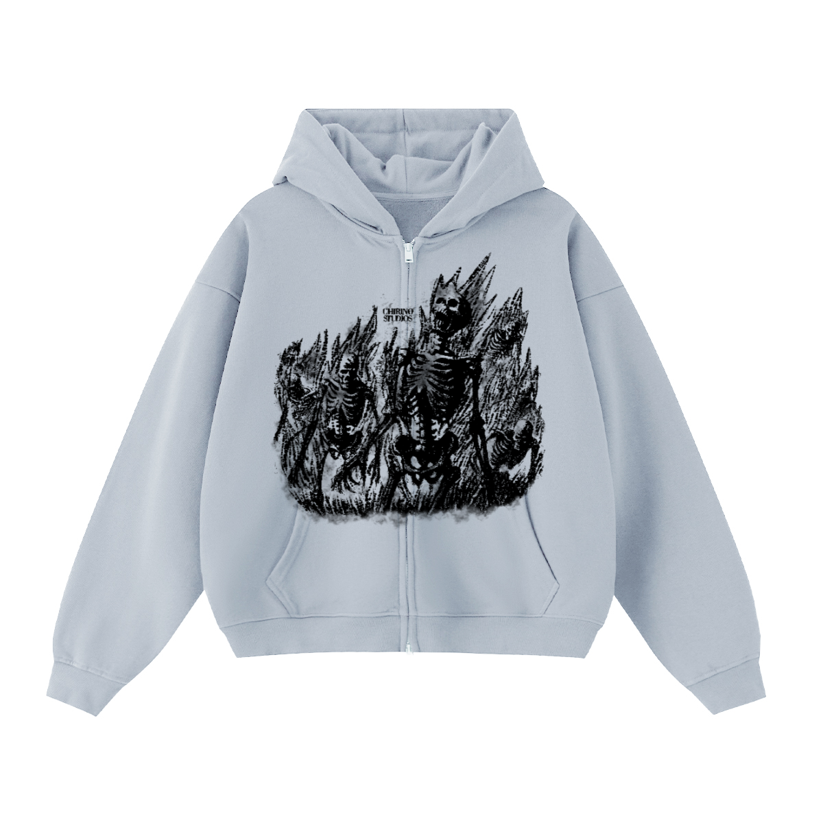 FATE DOUBLE ZIP UP (460 GSM)