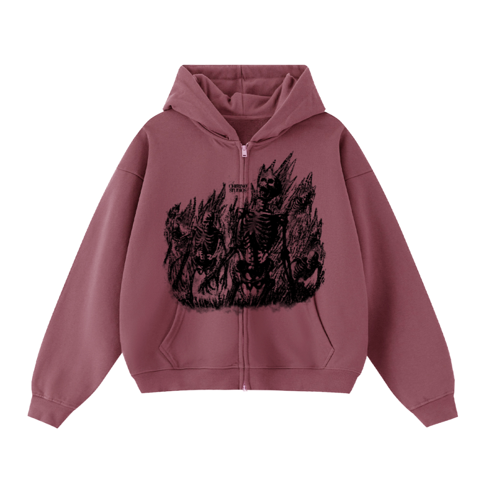 FATE DOUBLE ZIP UP (460 GSM)