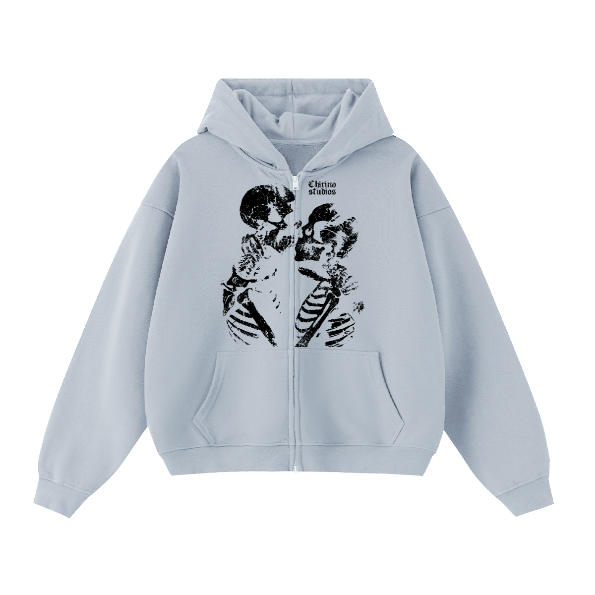 TIL DEATH DO US APART DOUBLE ZIP UP (460 GSM)