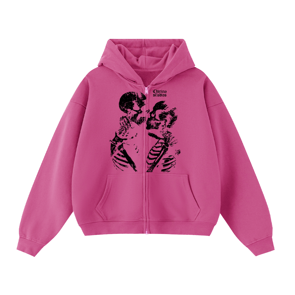 TIL DEATH DO US APART DOUBLE ZIP UP (460 GSM)