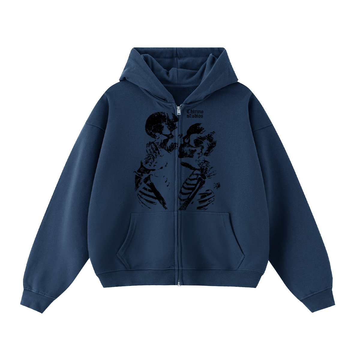 TIL DEATH DO US APART DOUBLE ZIP UP (460 GSM)