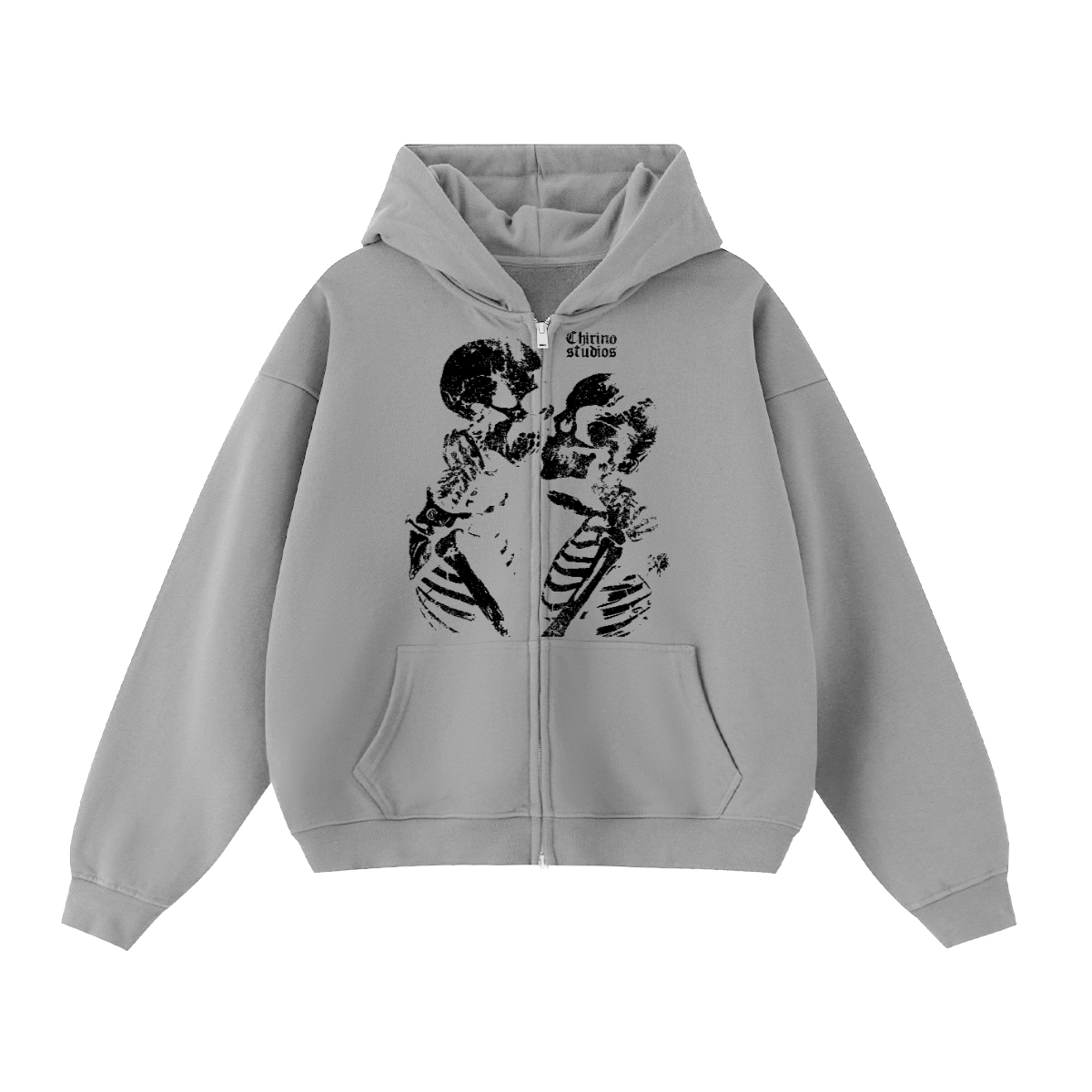 TIL DEATH DO US APART DOUBLE ZIP UP (460 GSM)