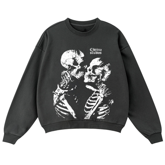 TIL DEATH DO US APART SWEATSHIRT (460GSM)