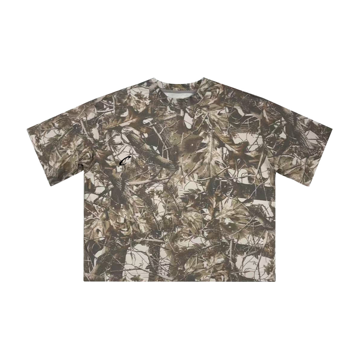 CHIRINO FRENCH TERRY CAMO TEE（250GSM）