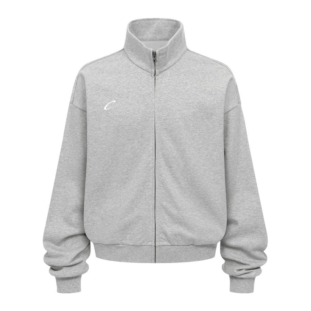 CHIRINO COLLARED ZIP UP（410GSM）