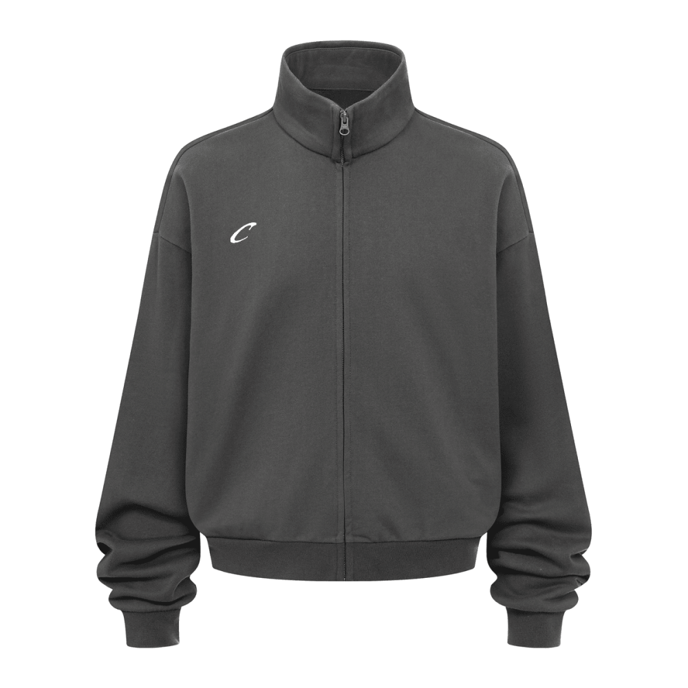 CHIRINO COLLARED ZIP UP（410GSM）