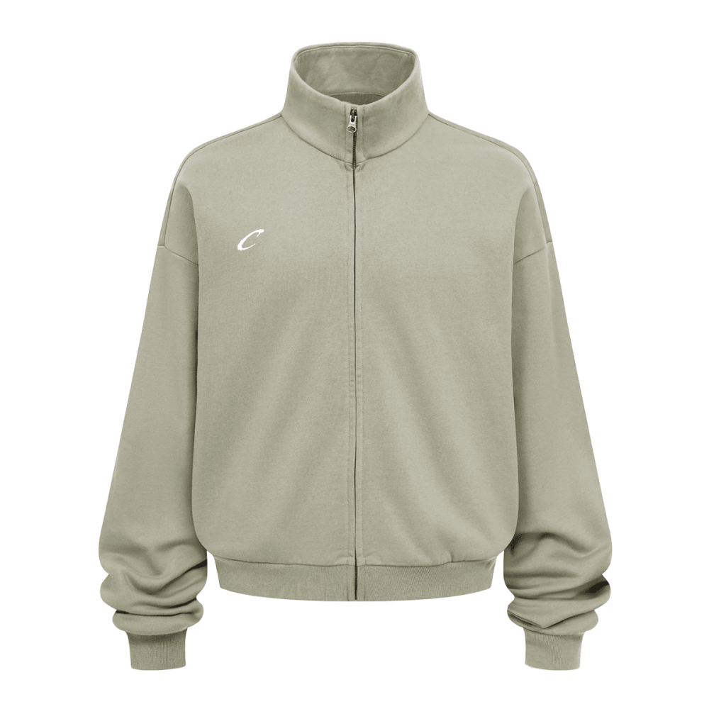 CHIRINO COLLARED ZIP UP（410GSM）