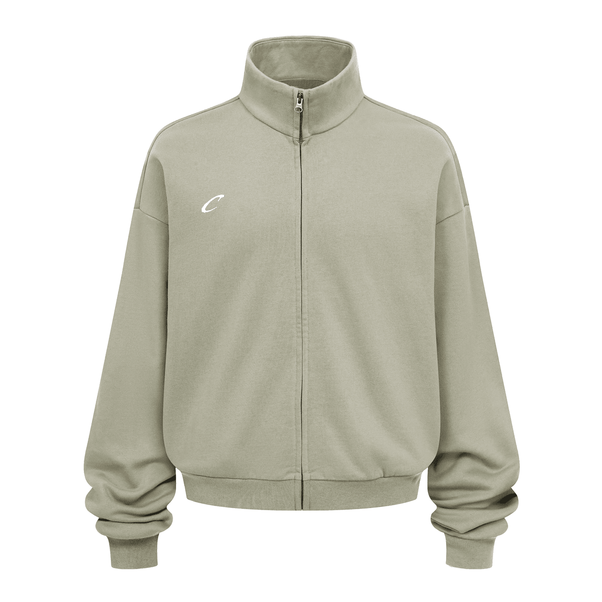 CHIRINO COLLARED ZIP UP（410GSM）