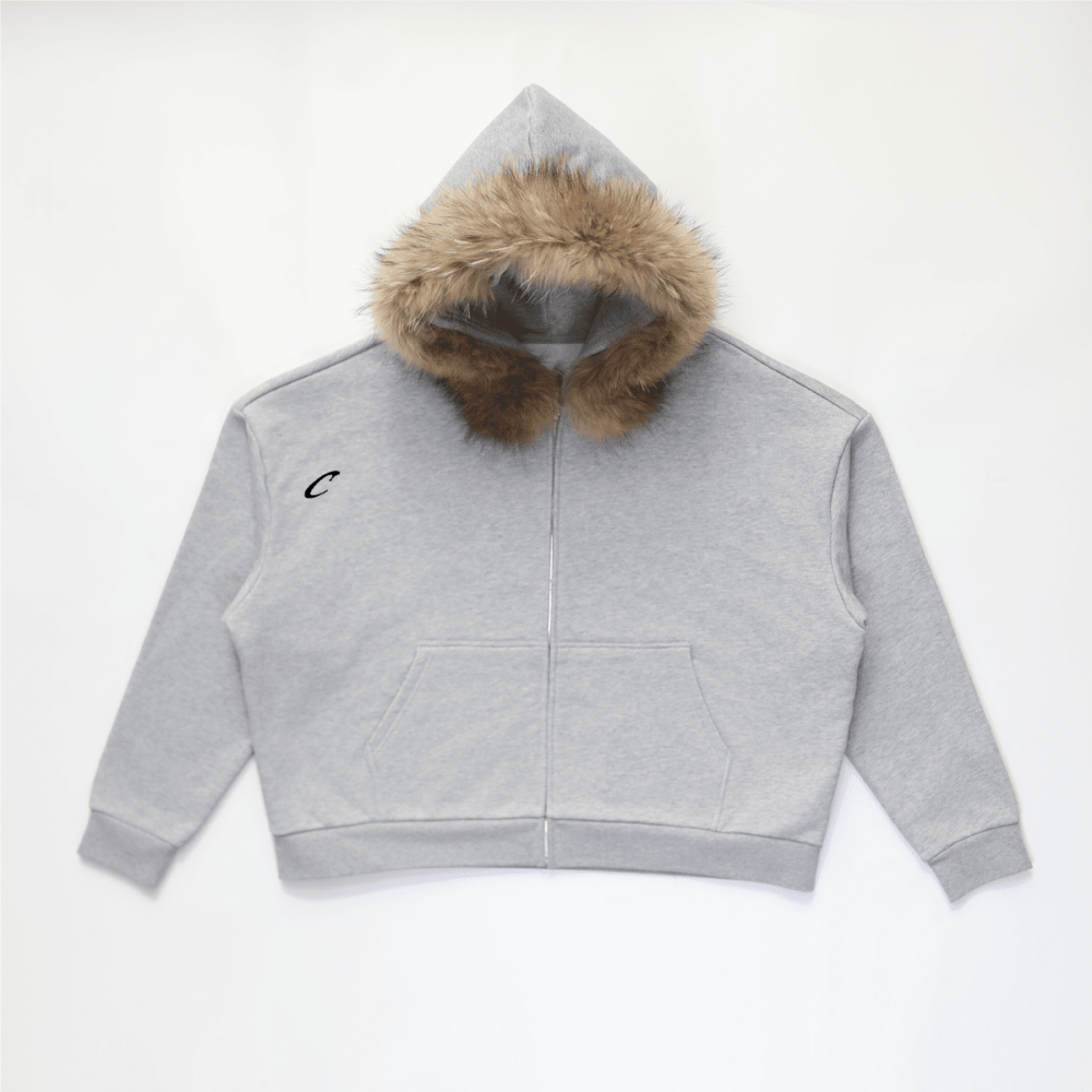 CHIRINO GREY ALASKA ZIP（400GSM）